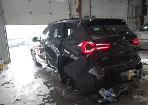 2022 BMW X3 xDrive30I z USA, uszkodzony, nr VIN 5UX53DP05N9K21881